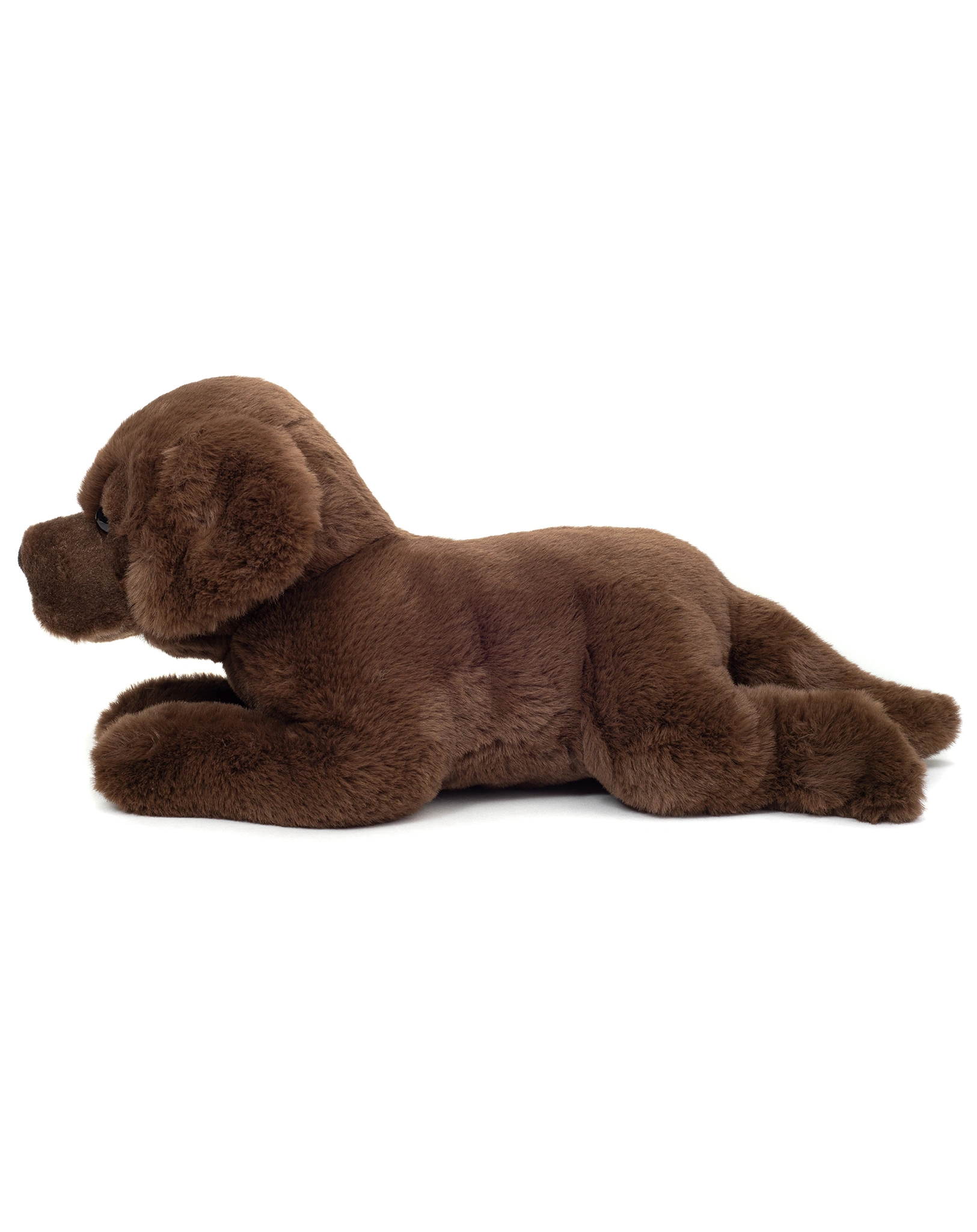 Kuscheltier GREEN FRIENDS - LABRADOR liegend (32cm) in schokobraun