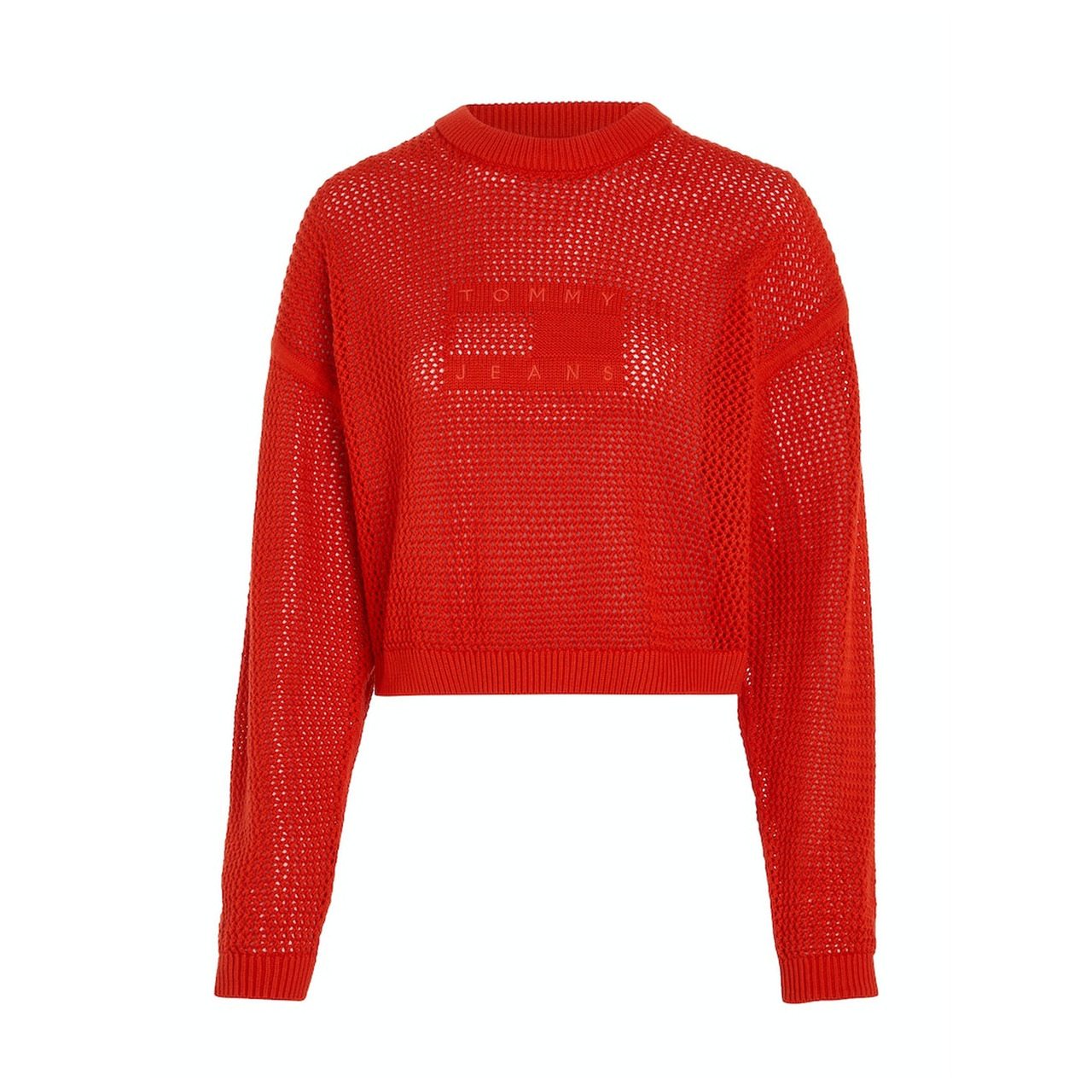 Tommy Jeans TJW OPEN STITCH FLAG SWEATER