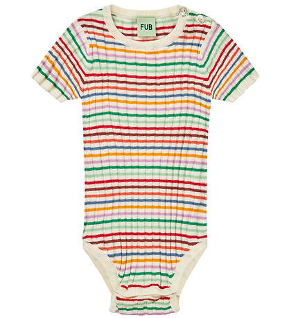 FUB Body k/ä - Rib - Multi Stripe