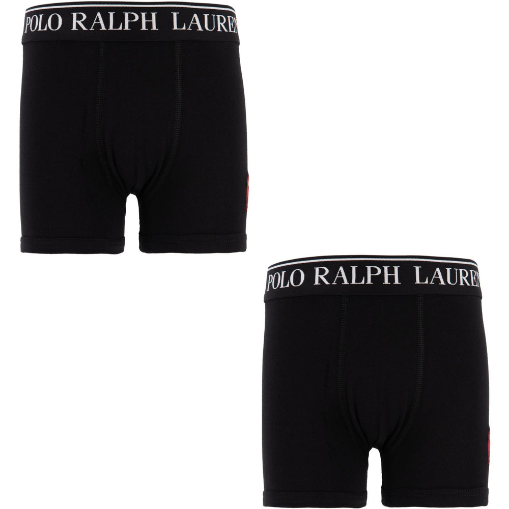 Køb Polo Ralph Lauren Polo Black Bomuld Stretch 2-Pak Boxer