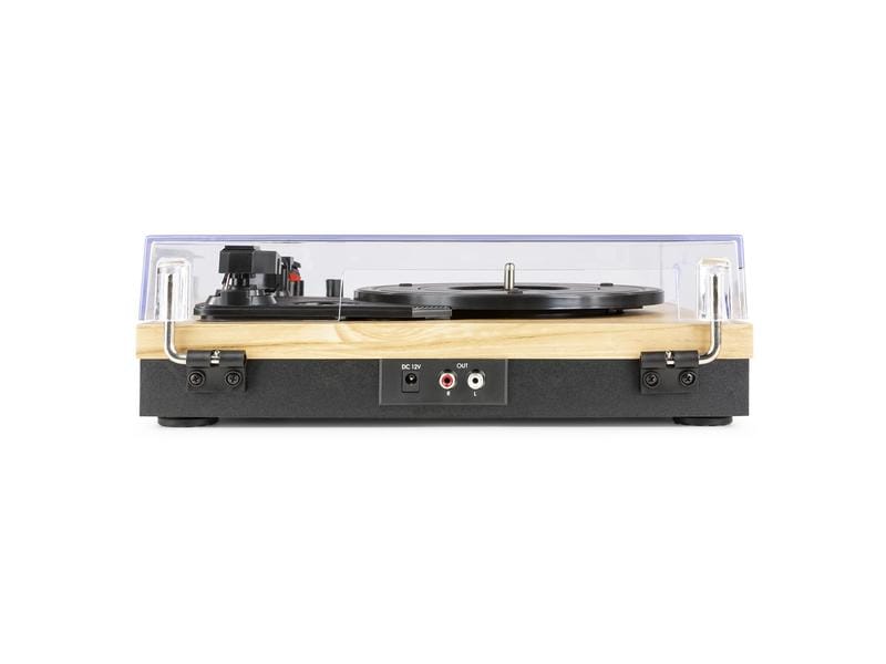 Fenton Plattenspieler RP165L Hellbraun HiFi-Plattenspieler mit Riemenantrieb