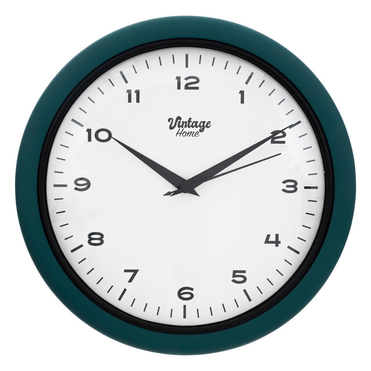 HORLOGE PLASTIQUE CLARISSE D.28CM