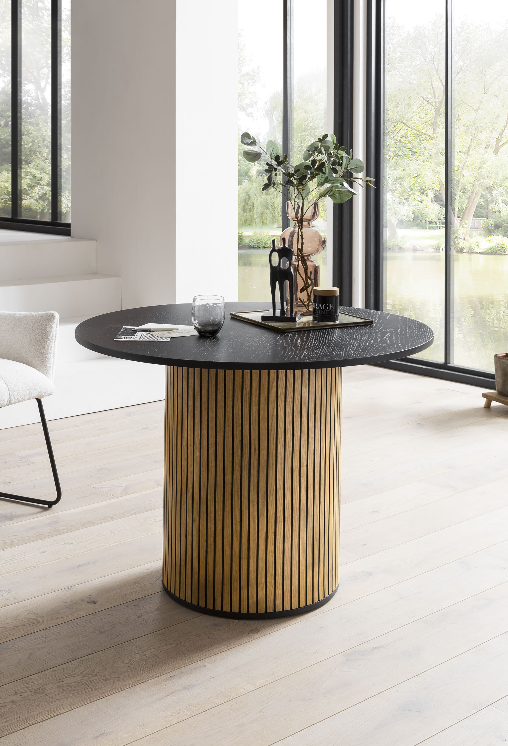 Esstisch Ø 100 cm Esszimmertisch Küchentisch Tisch Holztisch
