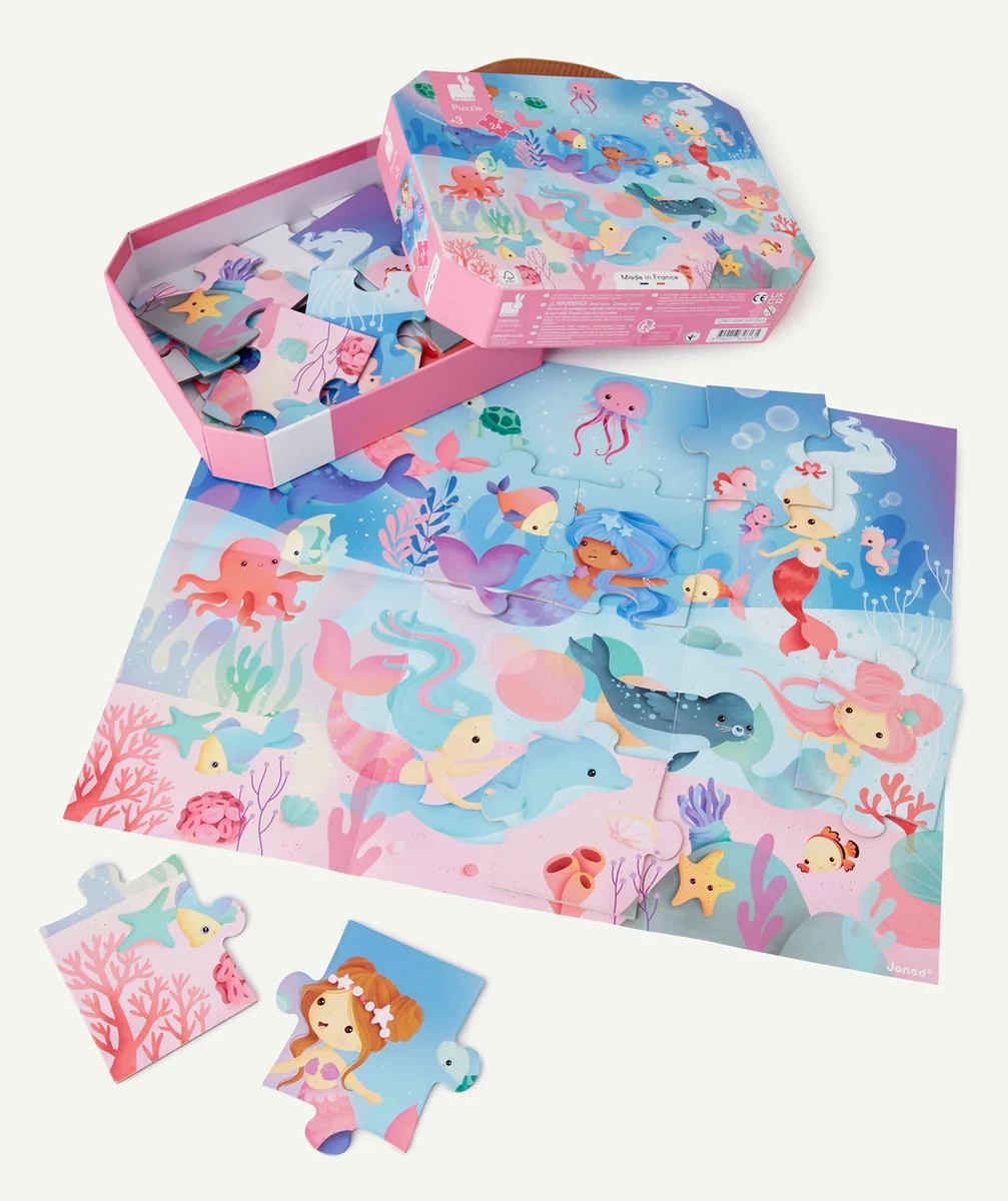 JANODPUZZLE SIRÈNES 24 PIÈCES