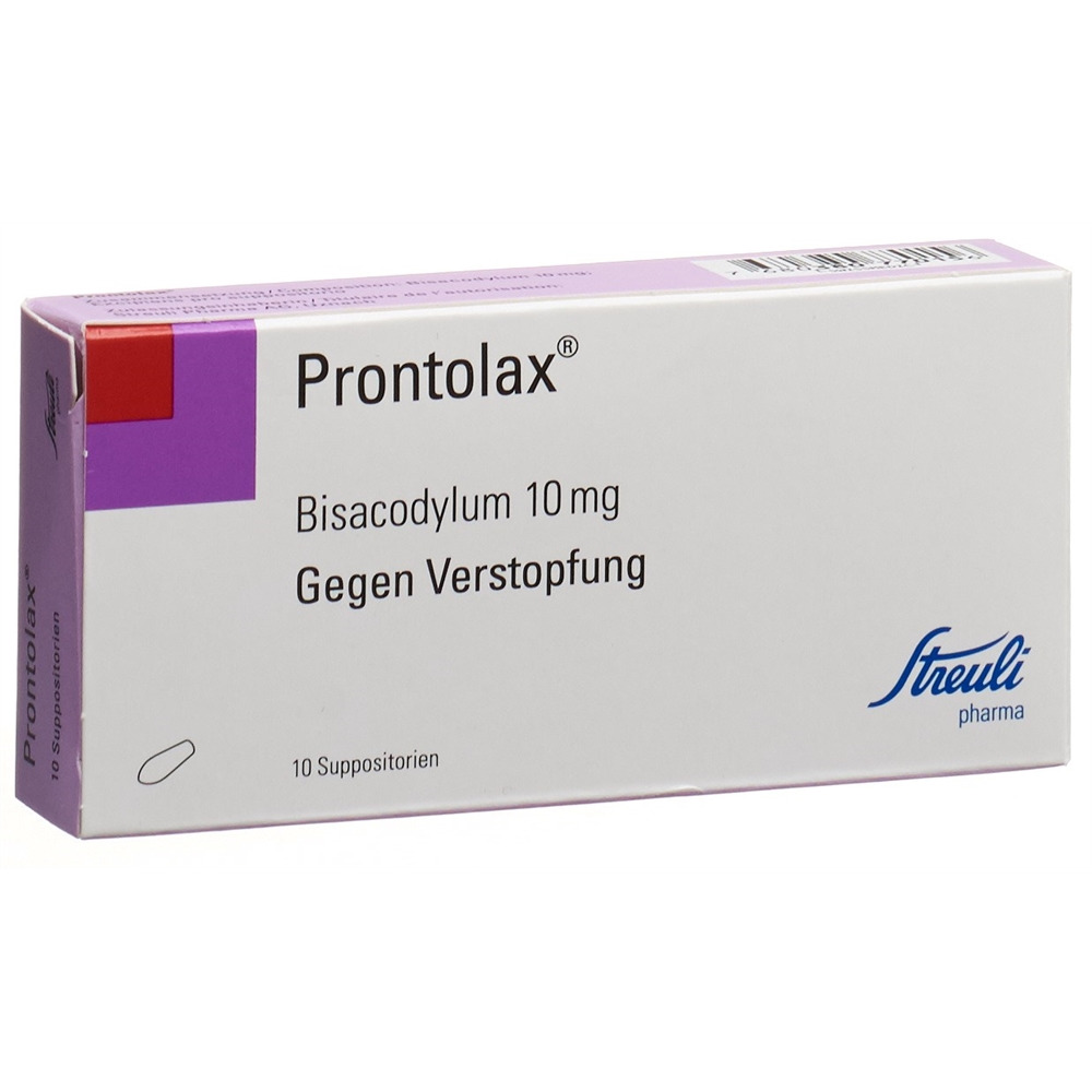 PRONTOLAX Supp 10 mg Blist 10 Stk