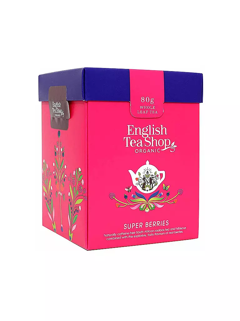 ENGLISH TEA SHOP Teemischung Bio Super Berries 80g bunt