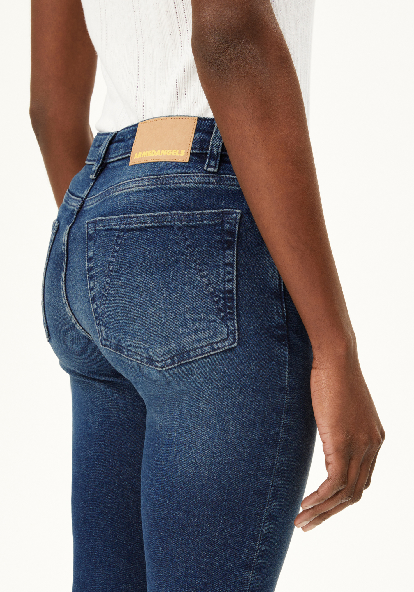 Armedangels Damen-Jeans Tillaa Galaxy Blue