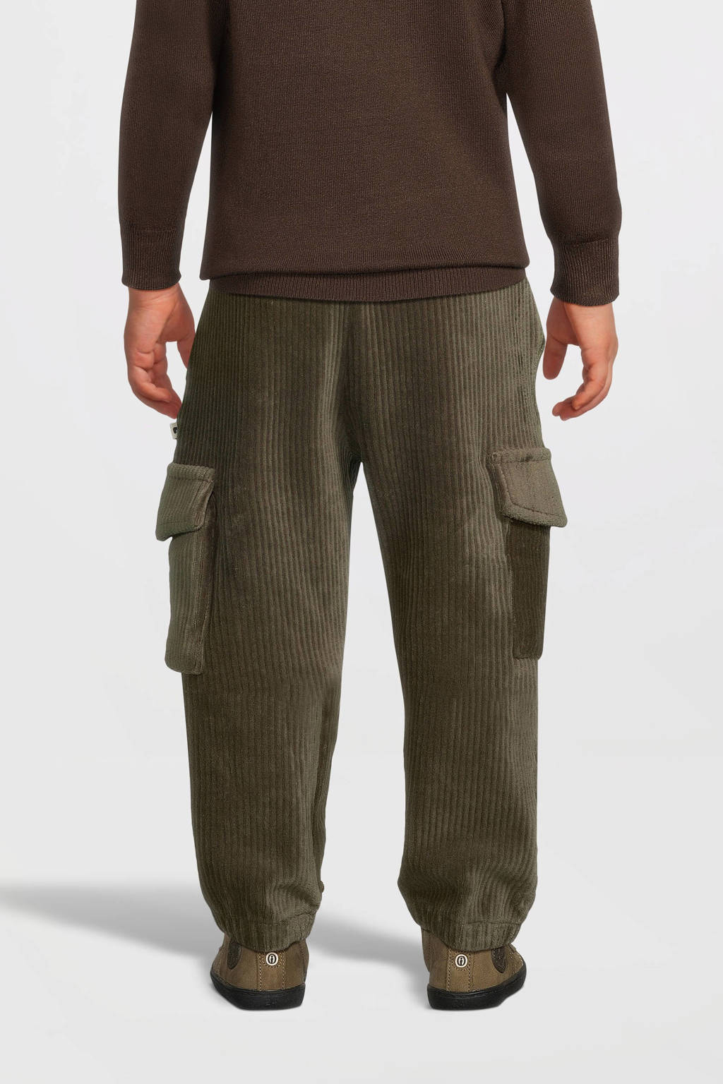 NAME IT casual broek groen