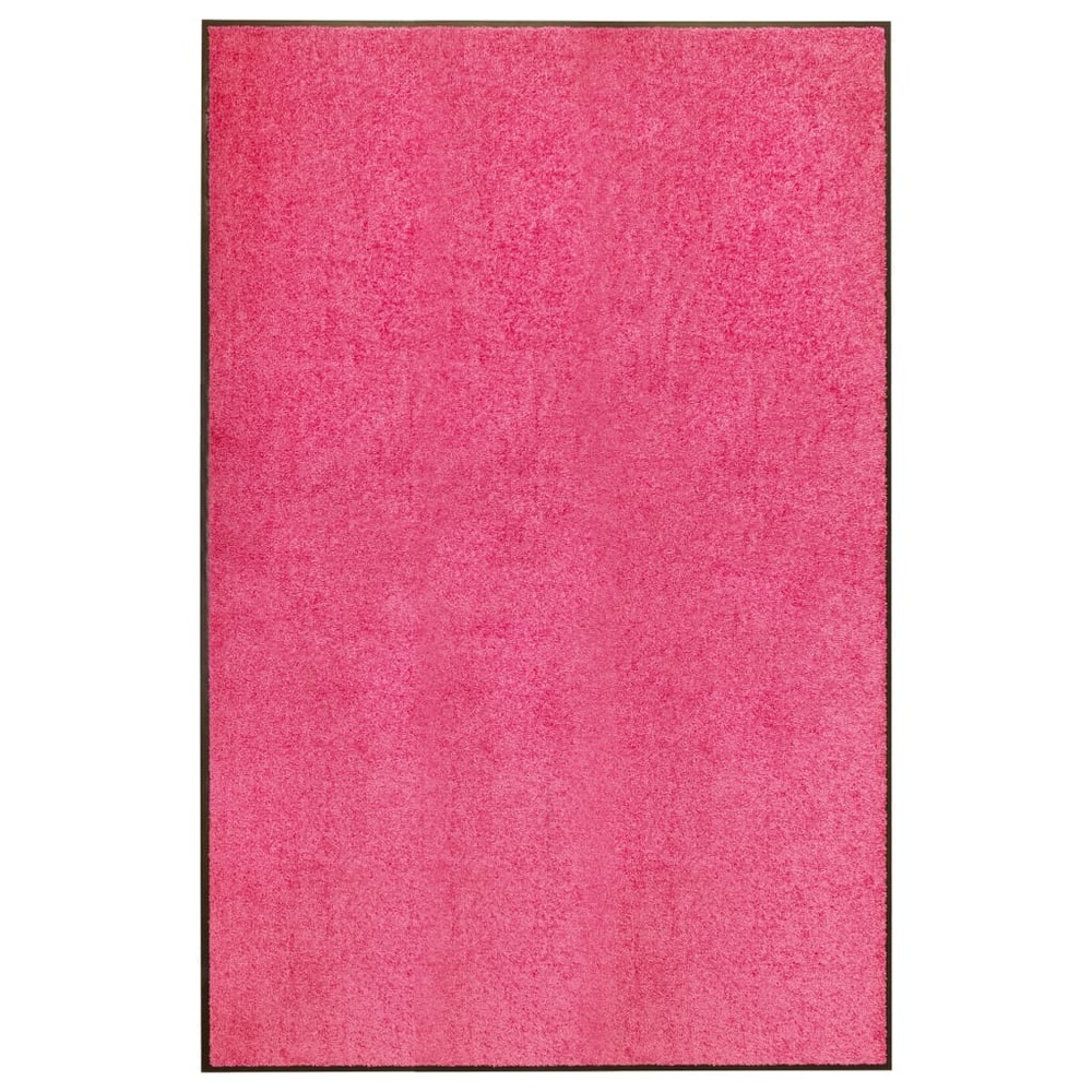 Paillasson lavable rose 120x180 cm