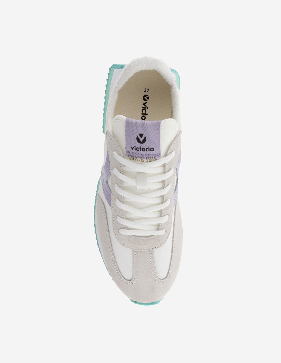 victoria Baskets de ville Femme Cosmos Serraje & Nylon Multicolor
