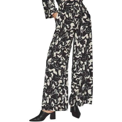 Vila - VIDOGMA ACY HW PANTS Negro