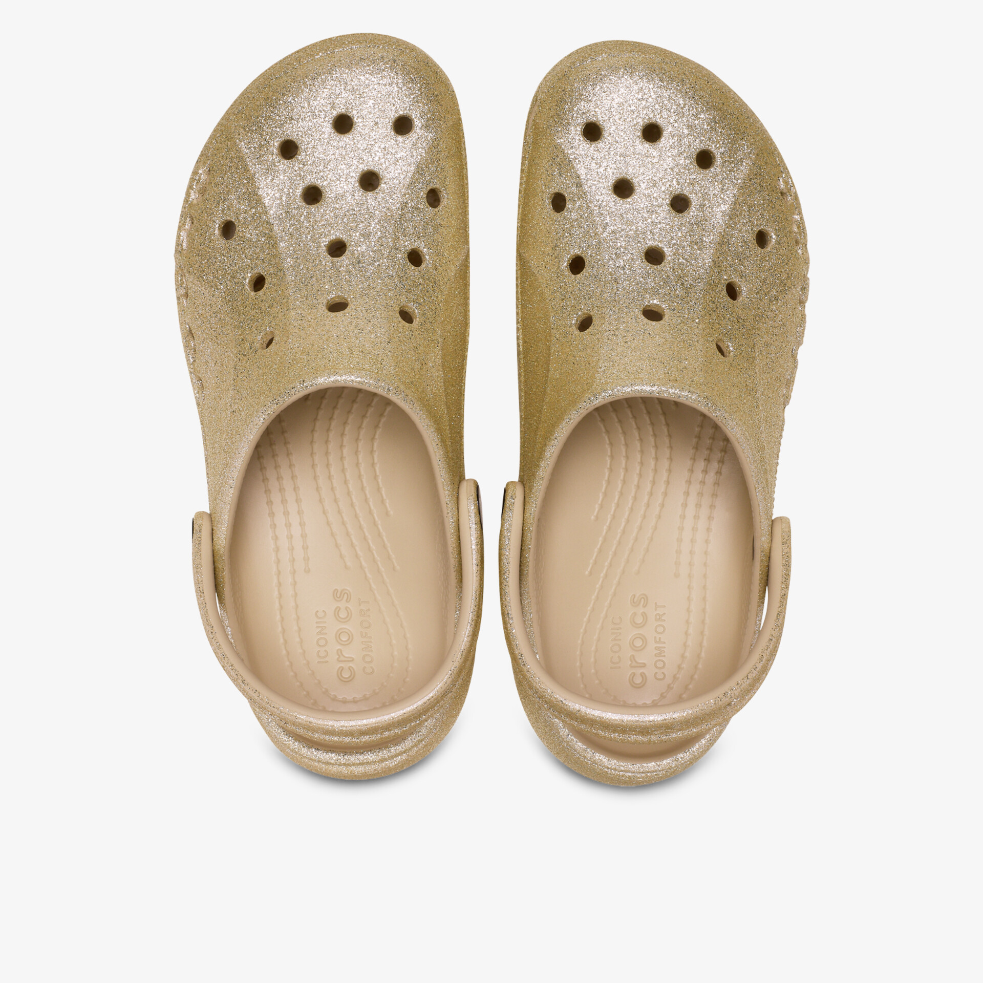 crocs Damen Badeschuhe gold