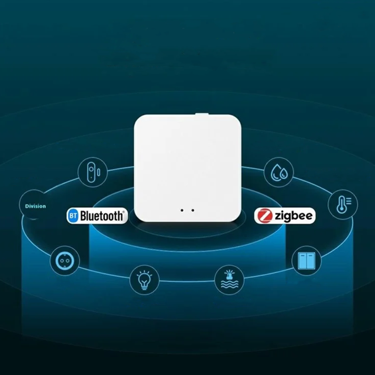 Smart Home Hub 2 mit Bluetooth / WiFi App Control für iOS/Android / Multi-Geräte Gateway / Tuya kompatibel - Weiss