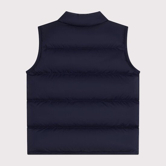 Doudoune sans manches matelassée bébé   Bleu smoking        de               Petit Bateau