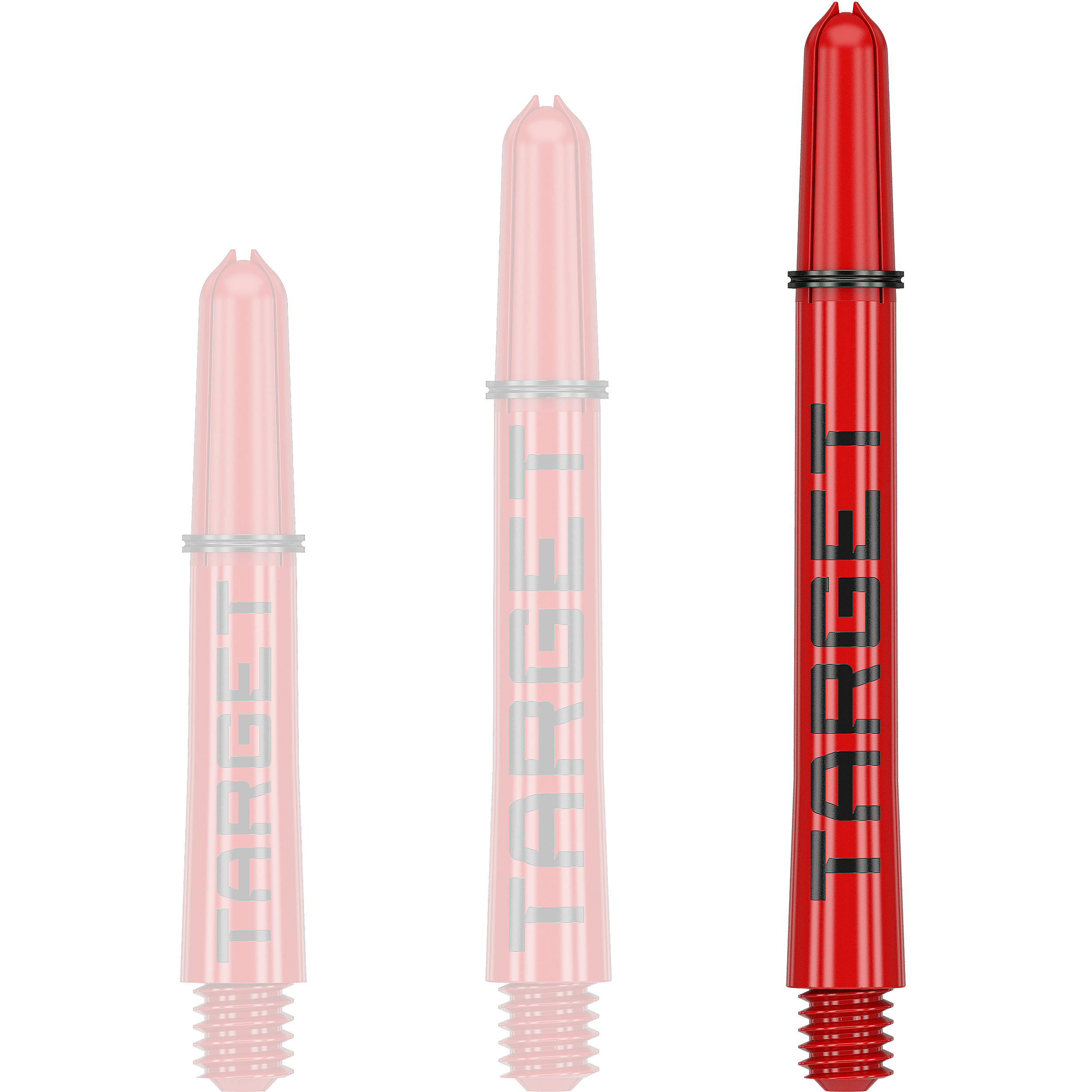 Target - Pro Grip Tag Shaft 3er Set - Rot