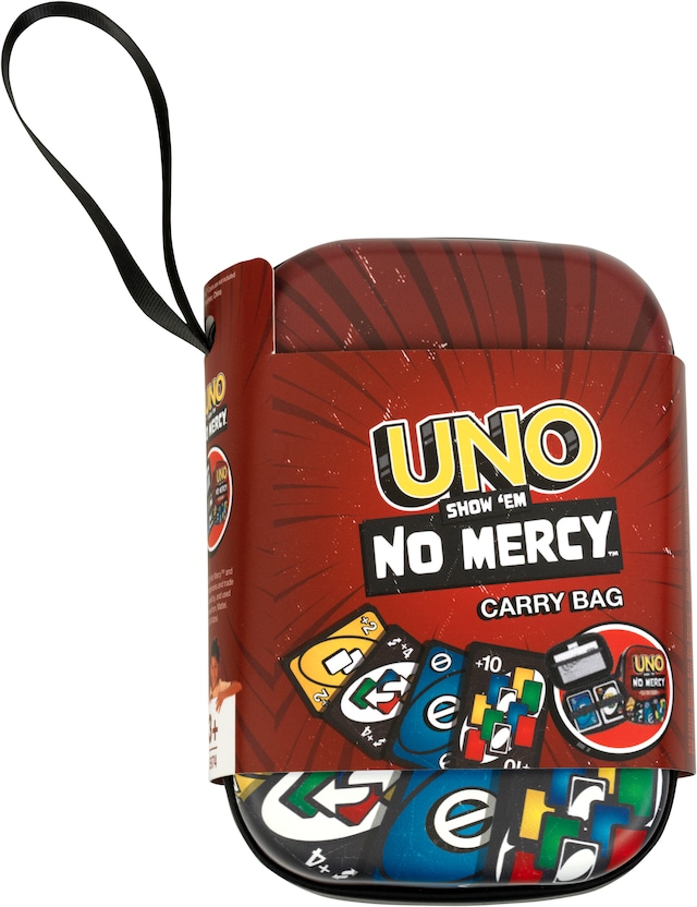 Klein Tragetasche »UNO Show 'em No Mercy - Tragetasche« Aufbewahrungstasche für Spielkarten und Anleitung