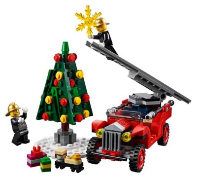 LEGO Brandweerkazerne in winterdorp (10263)