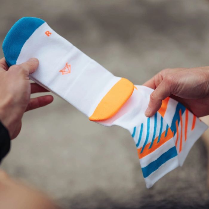 Incylence Unisex Strømper Running Disrupts Socks Hvid