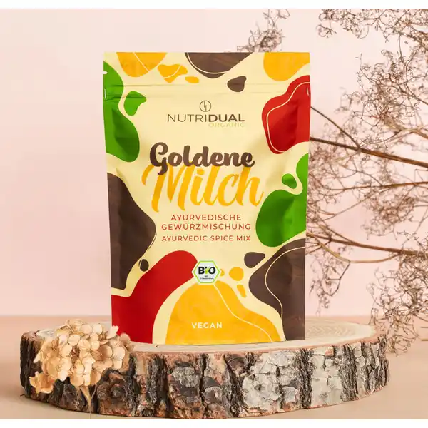 Bio Goldene Milch Pulvermischung