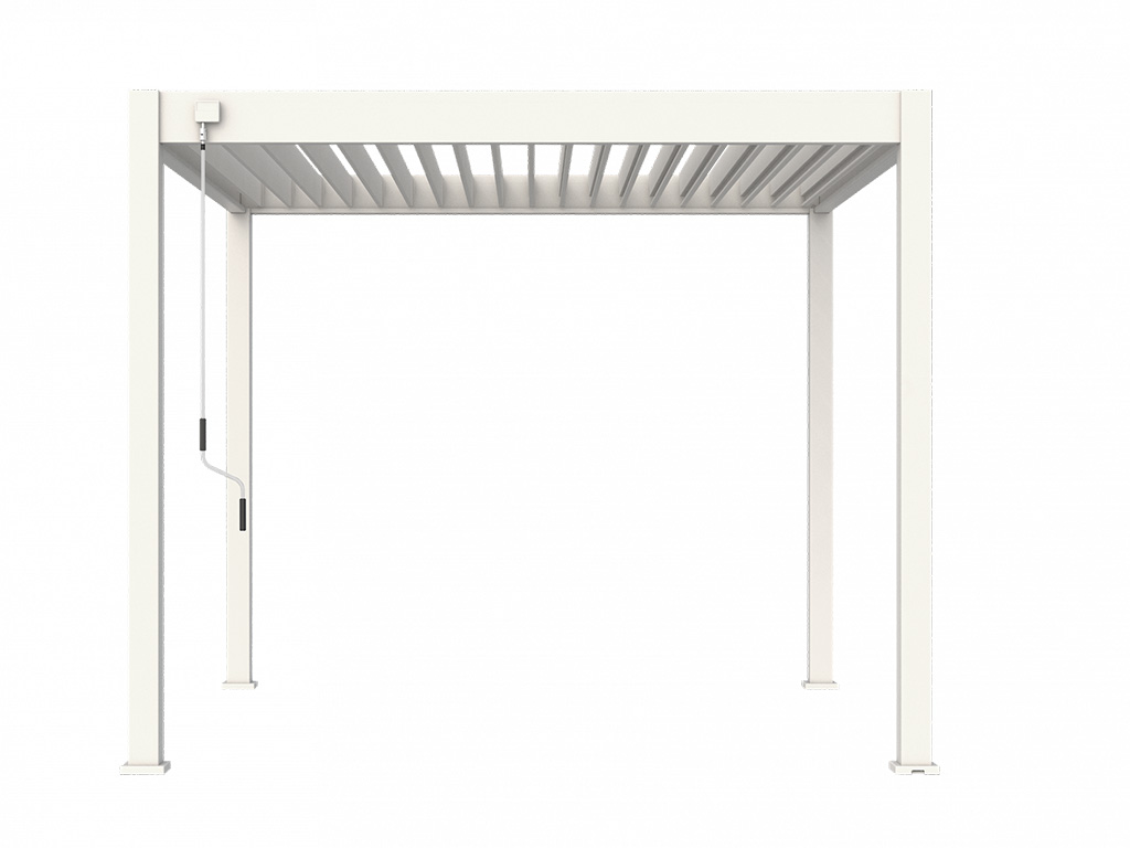 Novum ORION 300 x 300 cm terrasoverkapping - White