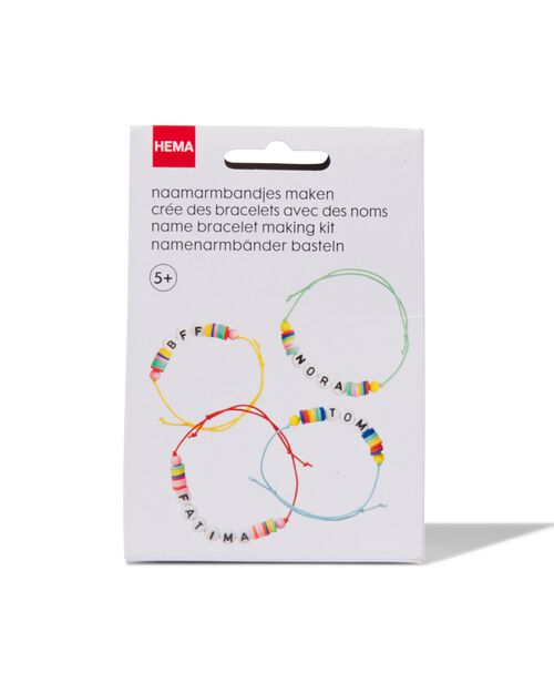 kit créatif bracelets à prénom