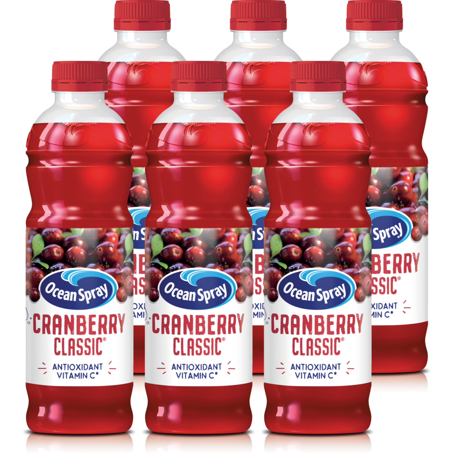 Ocean Spray Saft Cranberry 6x1l