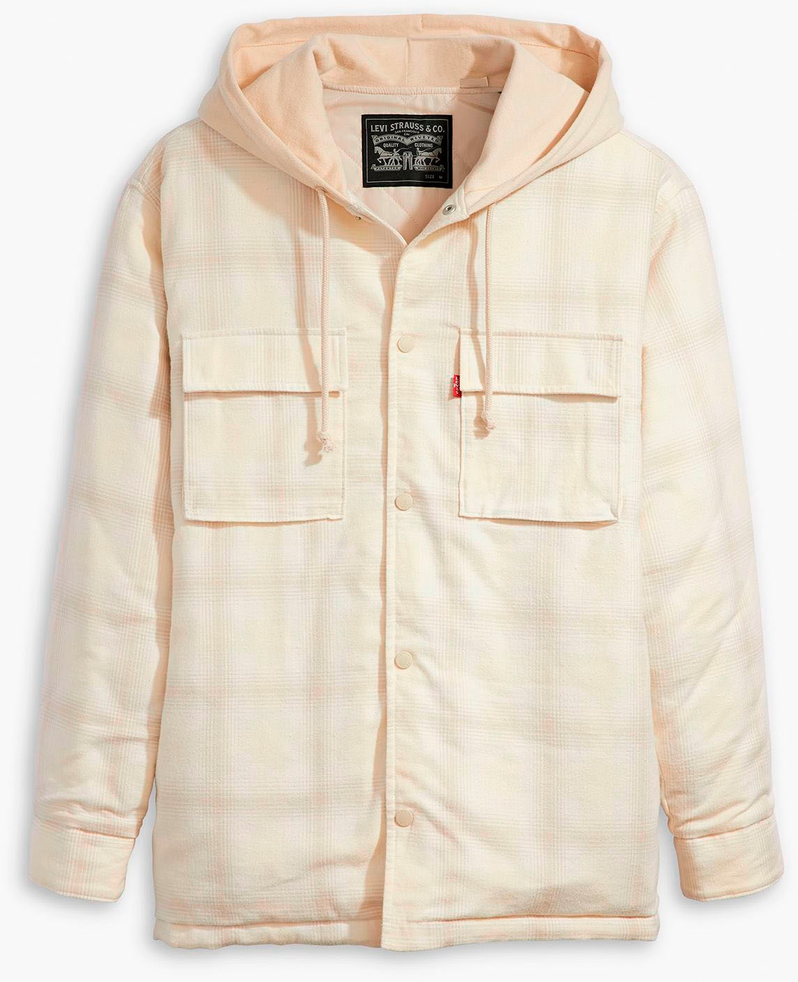Levi's® Hemdjacke »HOODED JACK WORKER NEUTRALS« mitKapuze