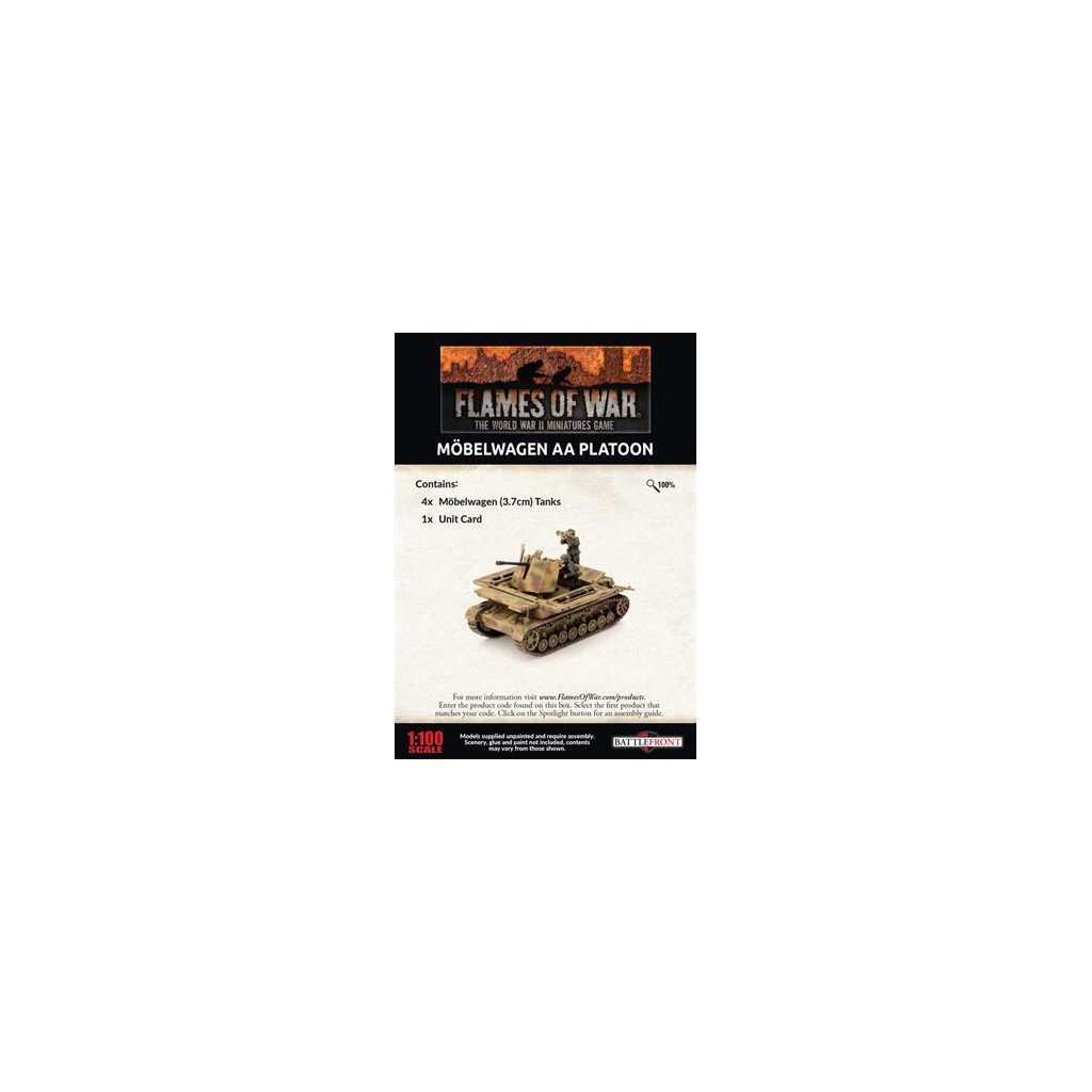Flames of War - Möbelwagen AA Platoon