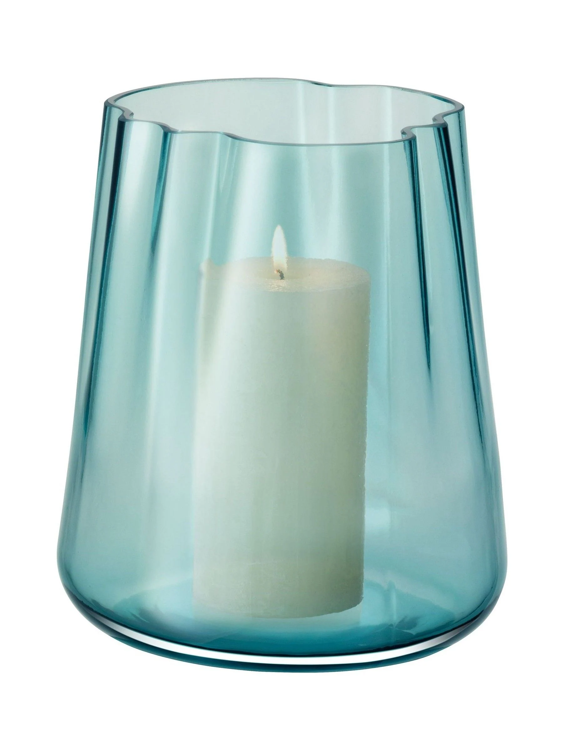 LSA International Lagoon lantaarnvaas met hoogte van24cm