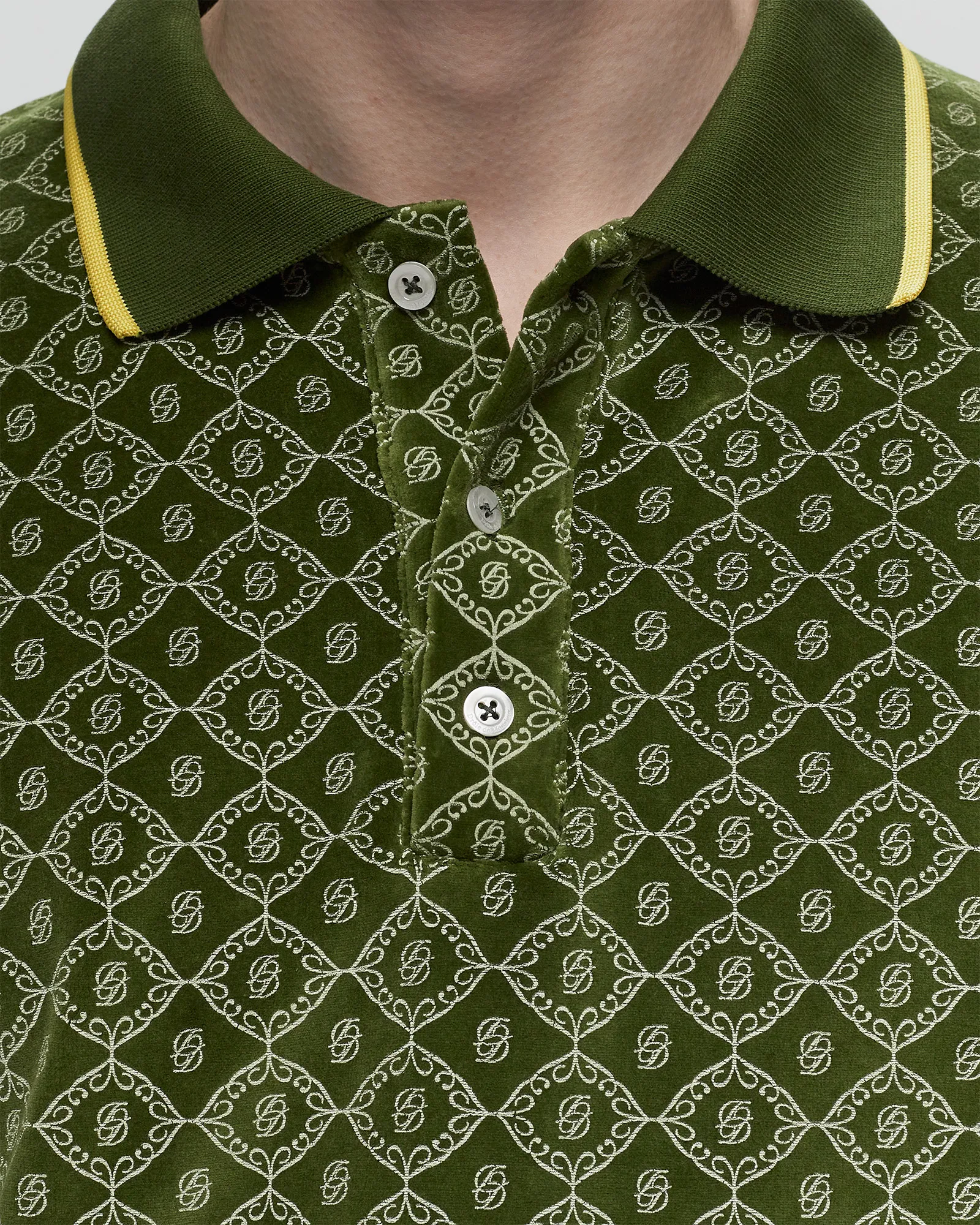 Drôle de Monsieur Le Polo Monogramme