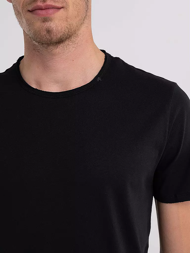 REPLAY T-Shirt  schwarz