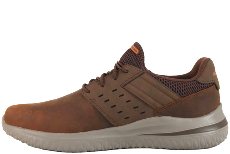 SKECHERS DELSON 3.0 EZRA BRUN SNEAKERS