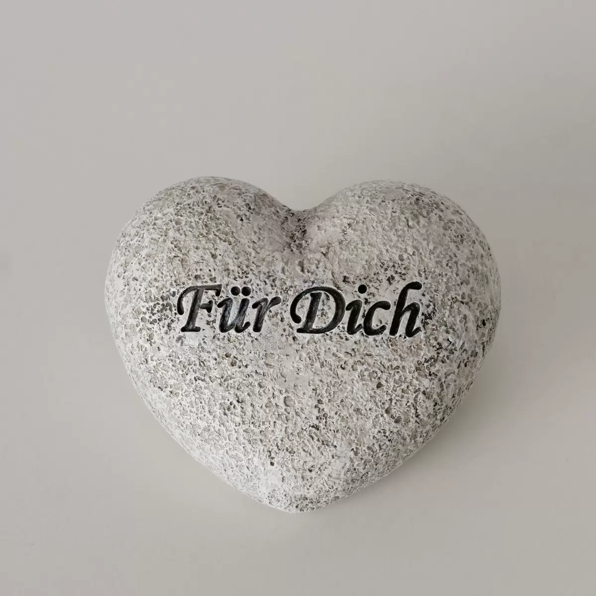 Deko-Aufsteller Vermissen Tristeza Grau