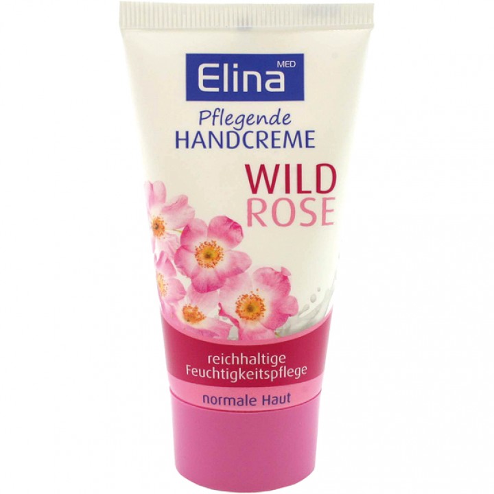 Pflegende Handcreme Wild Rose 50ml von Elina med