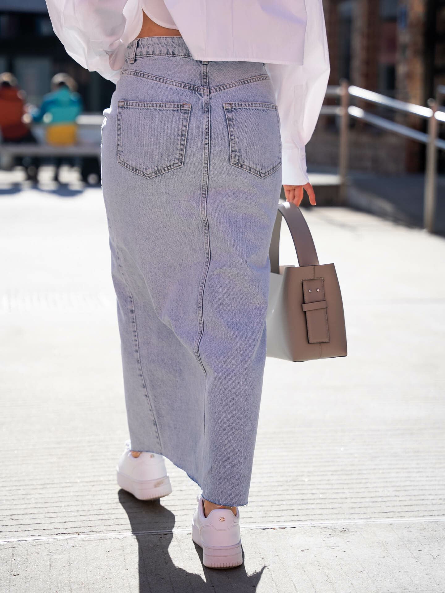 Ninni Maxi Denim Skirt