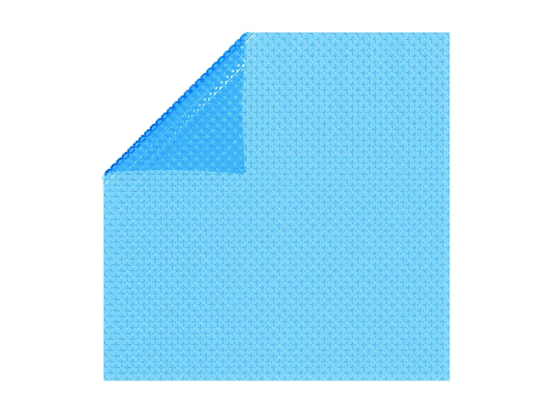 Couverture de piscine rectangulaire 800x500 cm PE Bleu