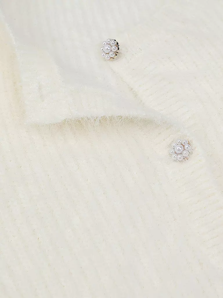 GUESS Mädchen Strickjacke creme