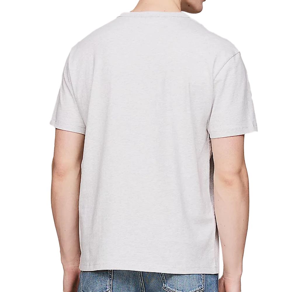 Tommy Hilfiger T-shirt Gris Homme Tommy Hilfiger Badge