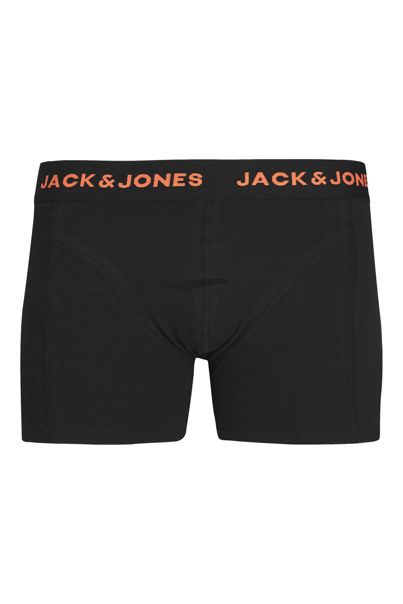 Conjunto de 3 cuecas boxer de algodão combinando.