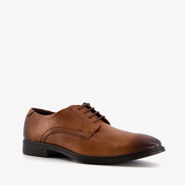 ECCO Melbourne leren heren veterschoenen