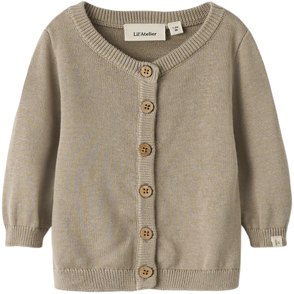 Køb Lil'Atelier Oxford Tan Nbnduno Ls Strik Card Lil