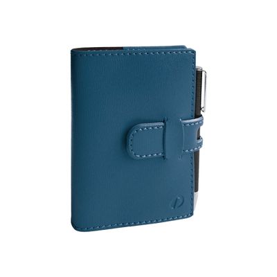Agenda Miniday Soho - 1 jour par page - 7 x 10 cm - papier ivoire - bleu acier - Quo Vadis