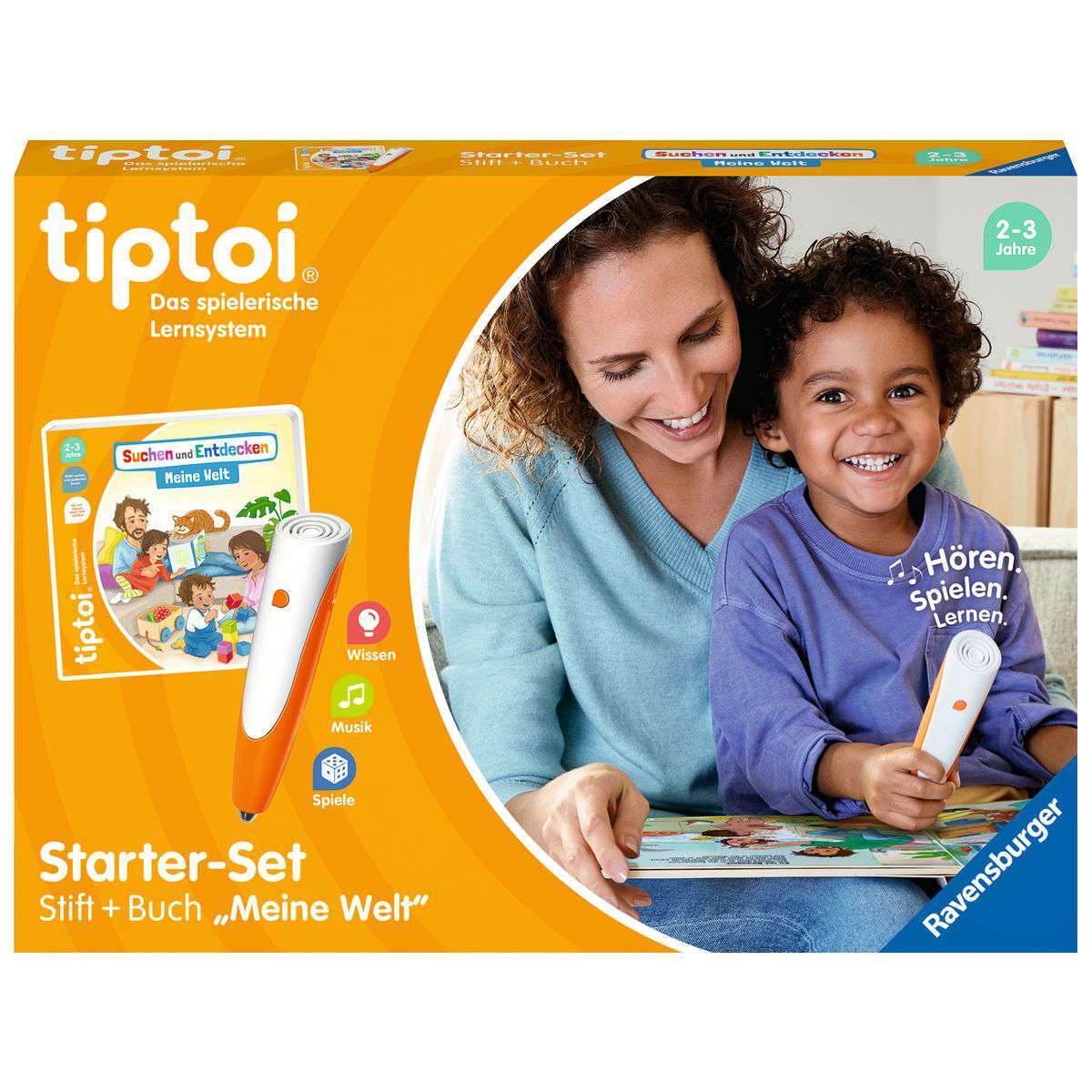 Ravensburger Spiel tiptoi® Starter-Set: Stift und Bilderbuch Meine Welt