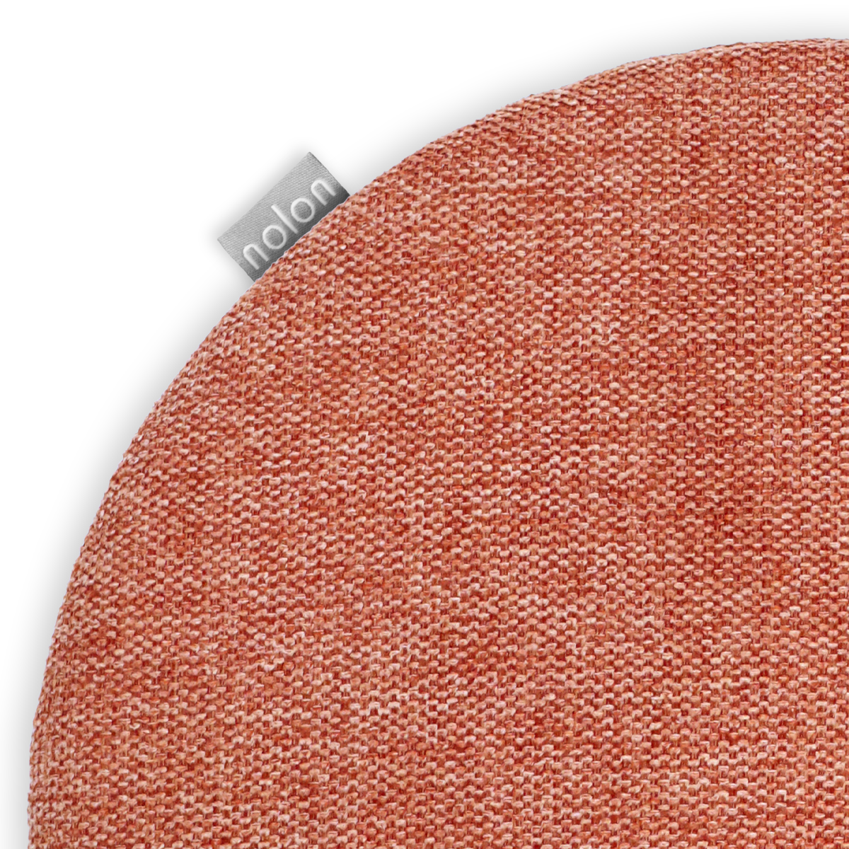 Lot zitkussen terracotta rood