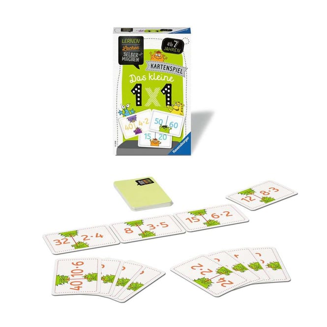 Lernen-Lachen-Selbermachen -  Kartenspiel - Das kleine 1 x 1