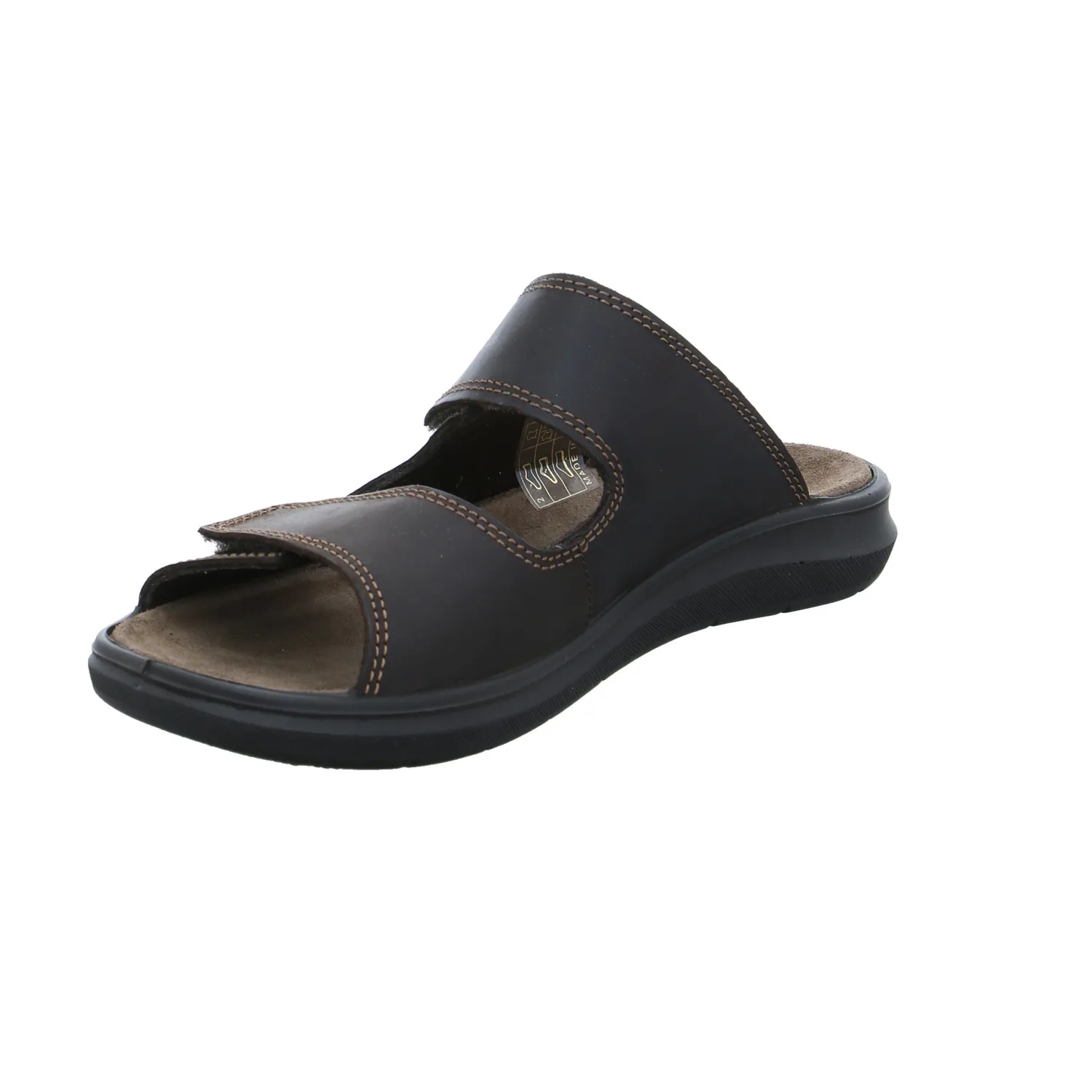 IMAC Offene Schuhe Braun Leder