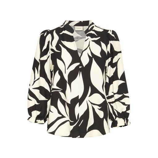 Fransa Judie Bluse, Antique/Black Art, L