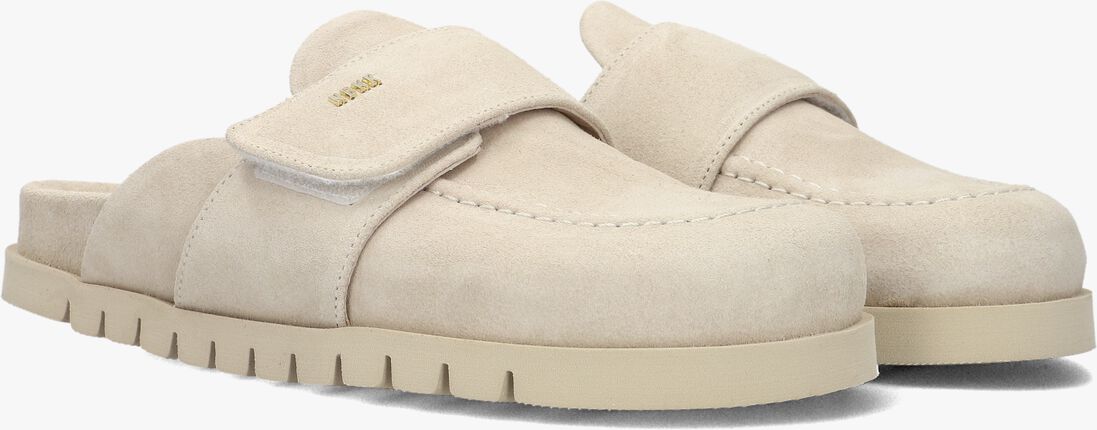 NUBIKK beige nubikk slippers teddy montana