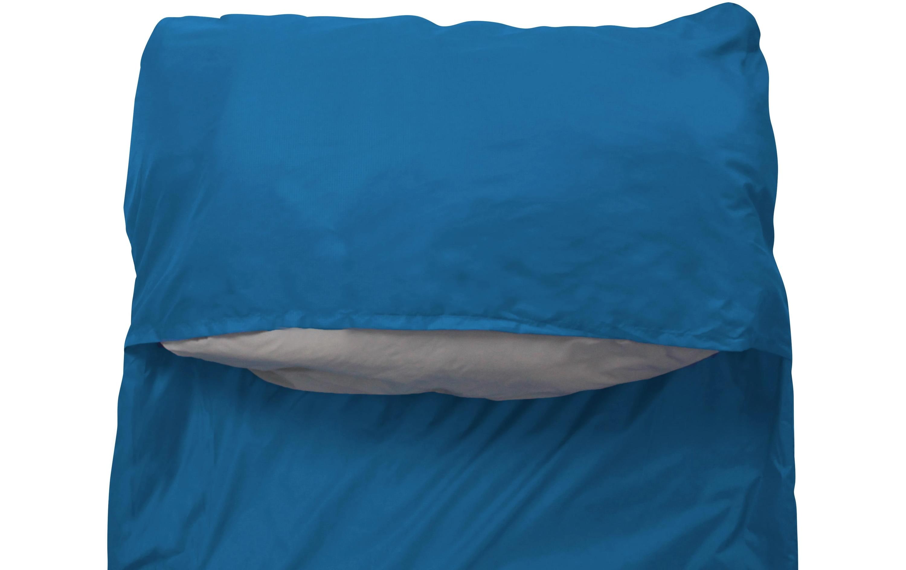 Schlafsack Biopod Wolle Almhütte 195 Polyester, True Blue<br>Sommerlicher Hüttenschlafsack