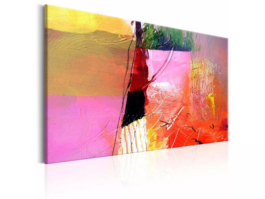 Tableau teintes de l'été - 120 x 80 cm